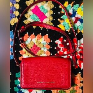 Marc Jacob’s Crossbody Bag red leather